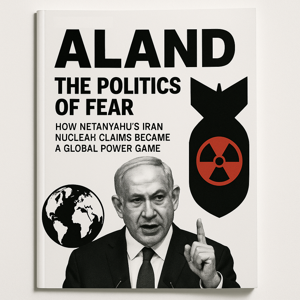 ALAND Magazine April 2024 – Netanyahu & the Politics of Fear Cover